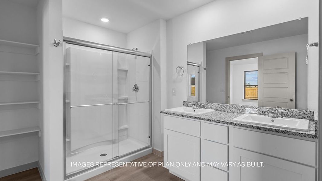 Furnished interior view inside a new home in Overlook West, Wolfforth (Image 4).