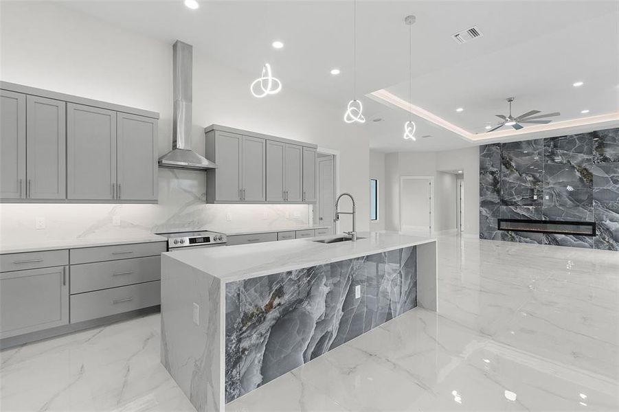 Furnished interior view inside a new home in , Punta Gorda (Image 7). Furnished interior view inside a new home in , Punta Gorda (Image 7).