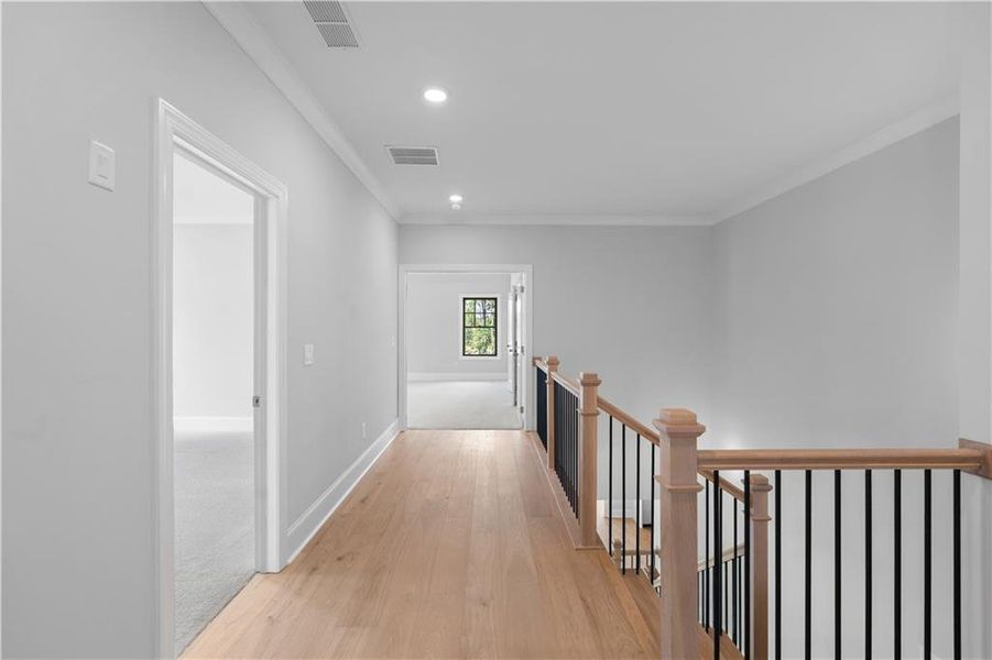 Spacious, unfurnished interior of a new home in Knollwood, Johns Creek (Image 23).