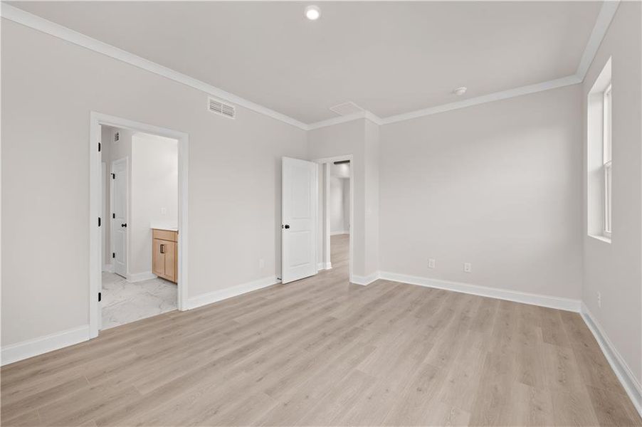 Spacious, unfurnished interior of a new home in Gatherings® at GreenHouse, Marietta (Image 38).