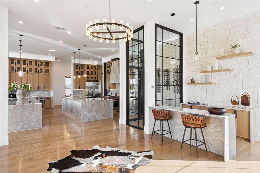 Furnished interior view inside a new home in , Bartonville (Image 28). Furnished interior view inside a new home in , Bartonville (Image 28).