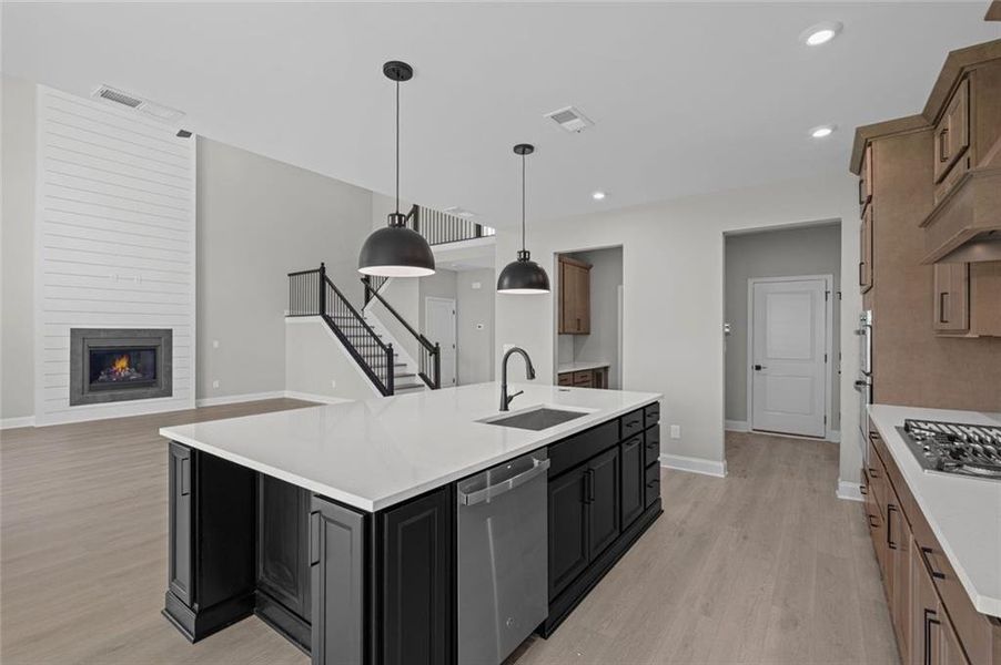 Furnished interior view inside a new home in Twin Lakes, Hoschton (Image 13).
