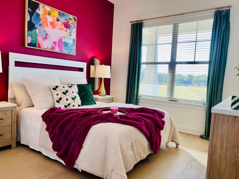 Furnished interior view inside a new home in Twin Oaks, Oakland (Image 12).