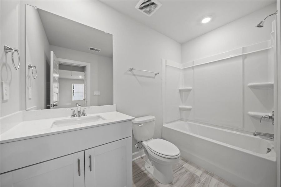 Furnished interior view inside a new home in Creek Ridge - Heritage Collection, Spartanburg (Image 6).