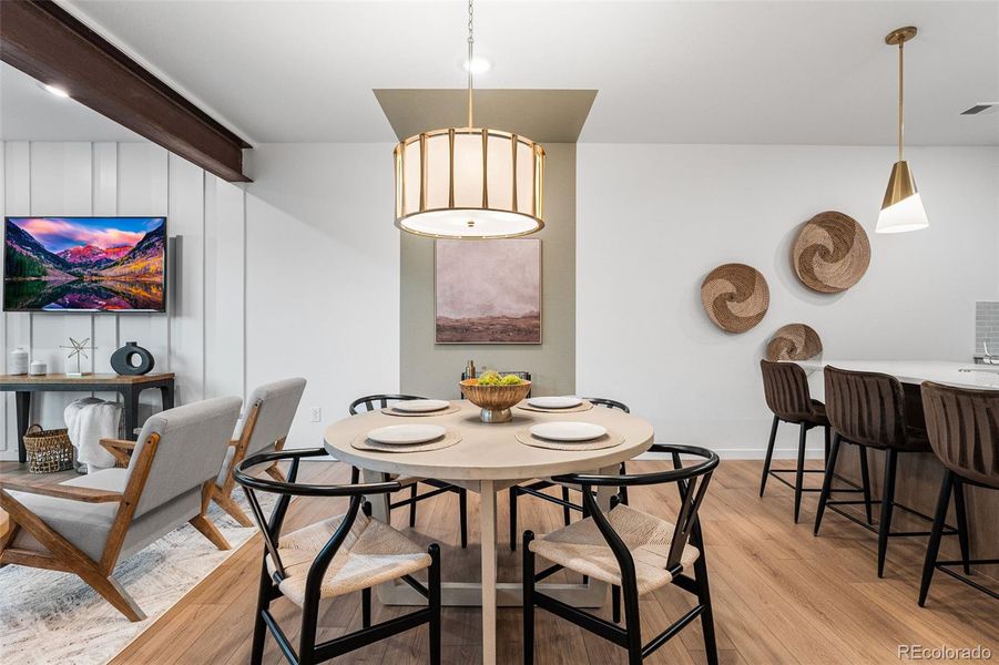 Furnished interior view inside a new home in , Arvada (Image 15).