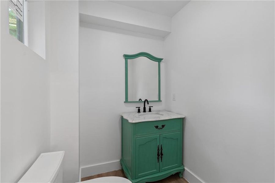 Furnished interior view inside a new home in , Atlanta (Image 29).