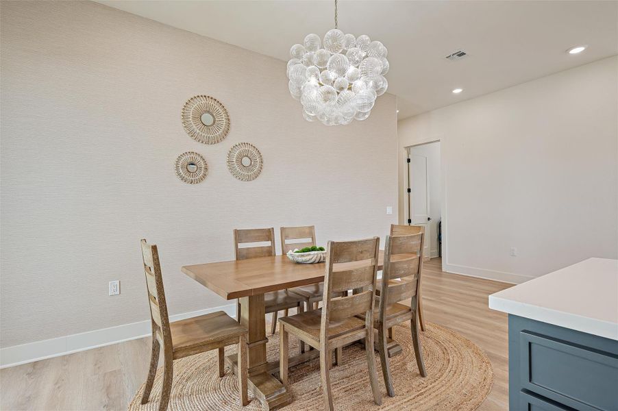 Furnished interior view inside a new home in , Crystal Beach (Image 39).