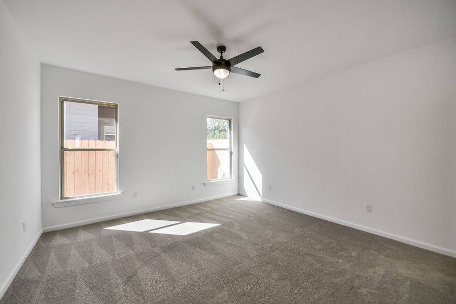 Spacious, unfurnished interior of a new home in Mostyn Springs, Magnolia (Image 32). Spacious, unfurnished interior of a new home in Mostyn Springs, Magnolia (Image 32).