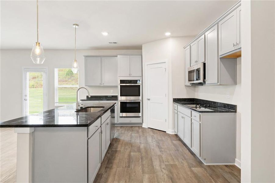 Furnished interior view inside a new home in Fern Dale, Fairburn (Image 7).