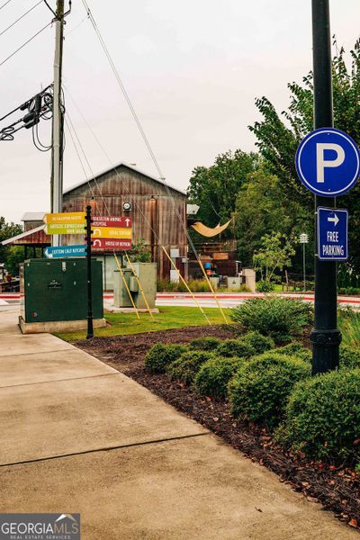 Front exterior of a new home in Rosewood Lake Estates, Hoschton, GA, highlighting curb appeal (Image 51).