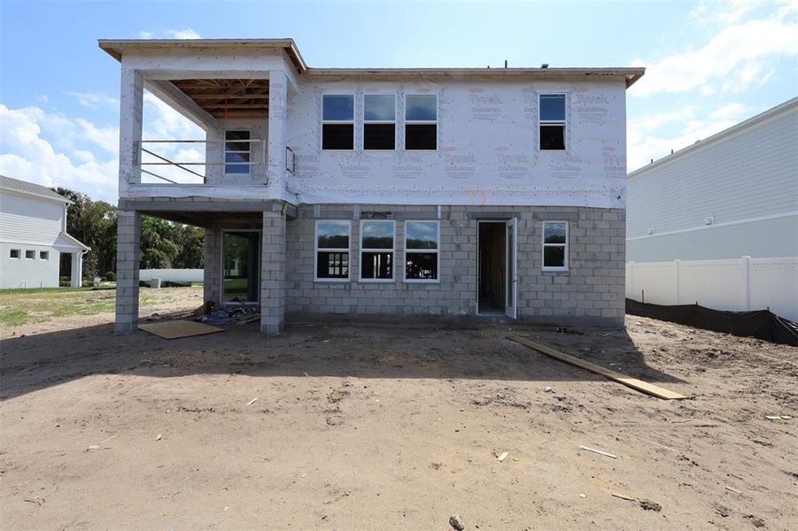 In-progress construction of a new home in Estates at Rivercrest, Sanford, FL (Image 11).