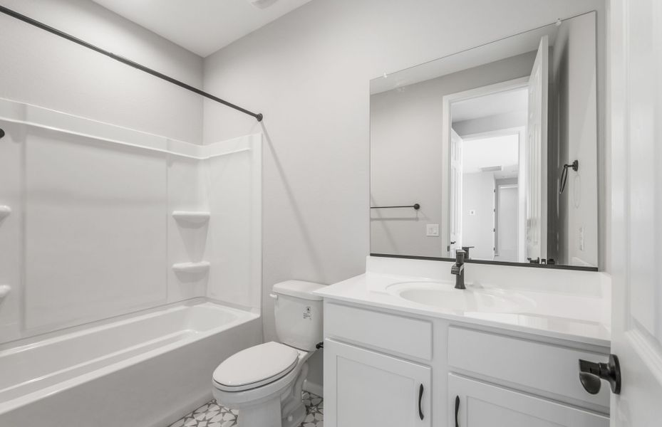 Furnished interior view inside a new home in Soleo, San Tan Valley (Image 9).