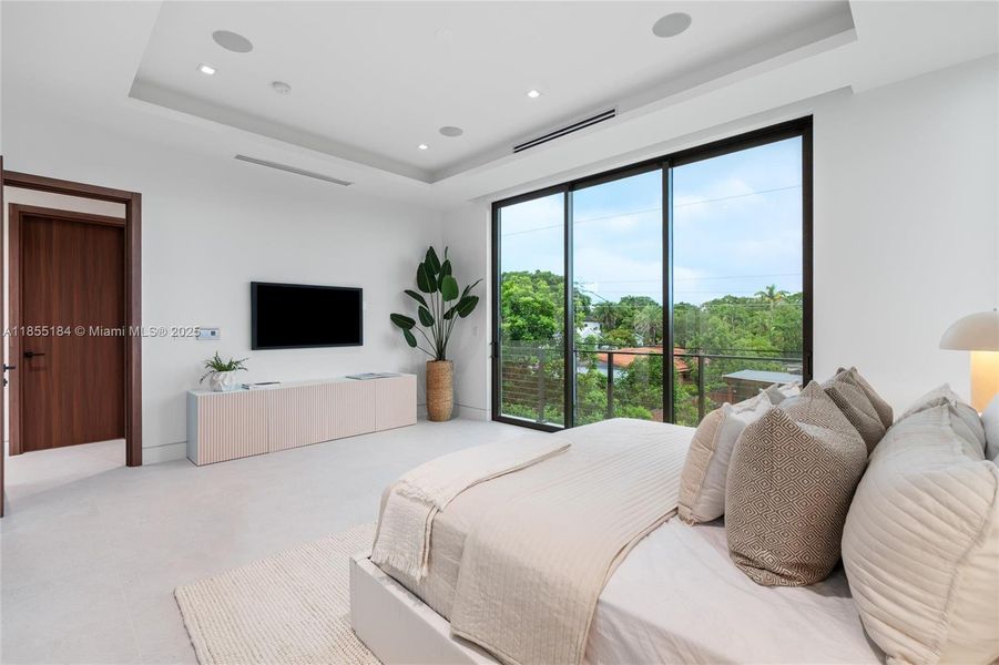 Furnished interior view inside a new home in , Miami (Image 9). Furnished interior view inside a new home in , Miami (Image 9).