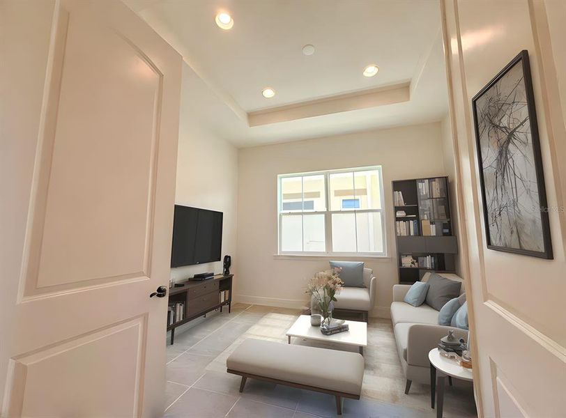 Furnished interior view inside a new home in , St. Cloud (Image 12).