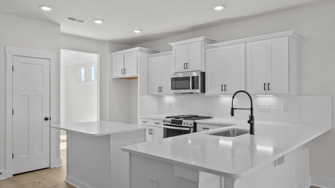 Furnished interior view inside a new home in Pleasant Falls, Moore (Image 8).