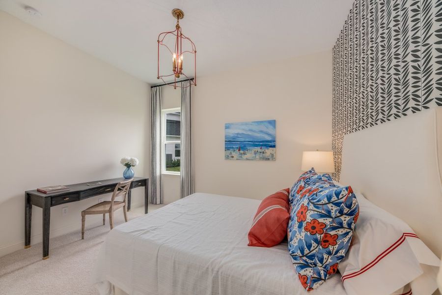 Representative furnished interior of a home built from the Ortega by Riverside Homes in Hidden Creek at SilverLeaf, St. Augustine (Image 37). Representative furnished interior of a home built from the Ortega by Riverside Homes in Hidden Creek at SilverLeaf, St. Augustine (Image 37).