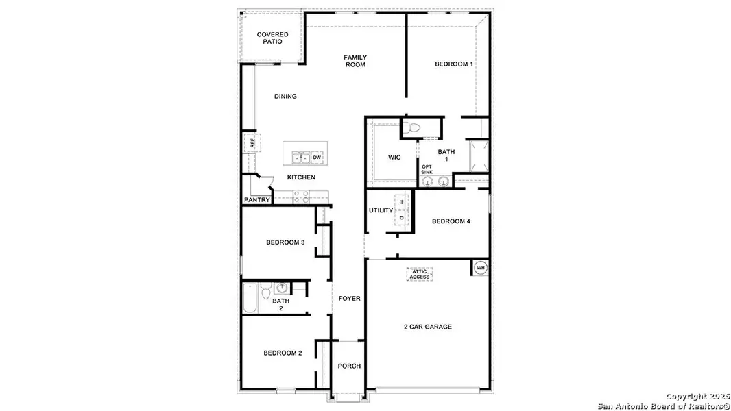 2D floor plan layout of this home in Brookstone Creek, San Antonio, TX (Image 2). 2D floor plan layout of this home in Brookstone Creek, San Antonio, TX (Image 2).
