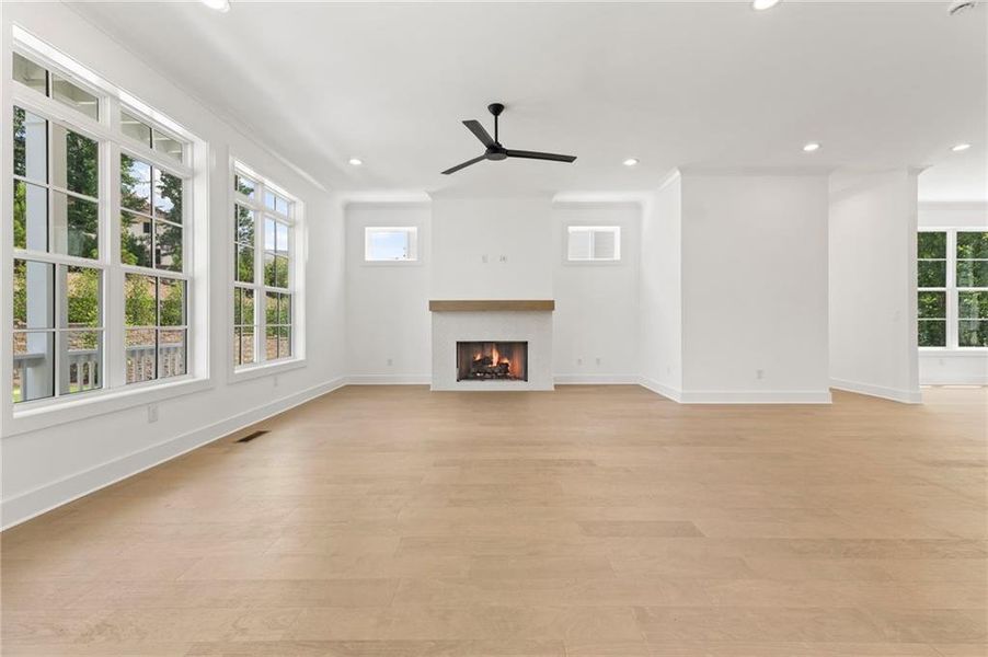 Spacious, unfurnished interior of a new home in Parkside Roswell, Roswell (Image 18). Spacious, unfurnished interior of a new home in Parkside Roswell, Roswell (Image 18).