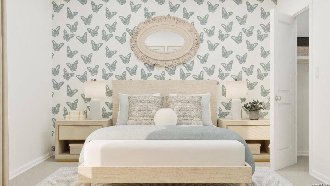 Furnished interior view inside a new home in Brookmill, San Antonio (Image 11). Furnished interior view inside a new home in Brookmill, San Antonio (Image 11).