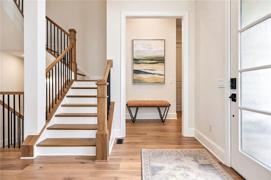 Furnished interior view inside a new home in Waterside Single Family, Peachtree Corners (Image 6).