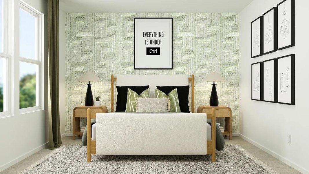 Furnished interior view inside a new home in The Ridge at Knob Creek, Temple (Image 11). Furnished interior view inside a new home in The Ridge at Knob Creek, Temple (Image 11).