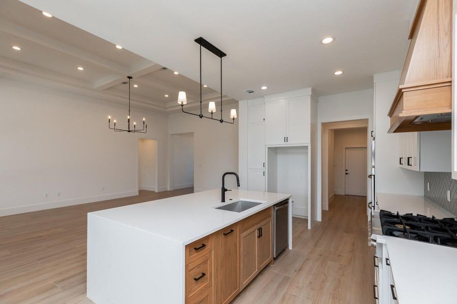 Furnished interior view inside a new home in , Beaumont (Image 11). Furnished interior view inside a new home in , Beaumont (Image 11).