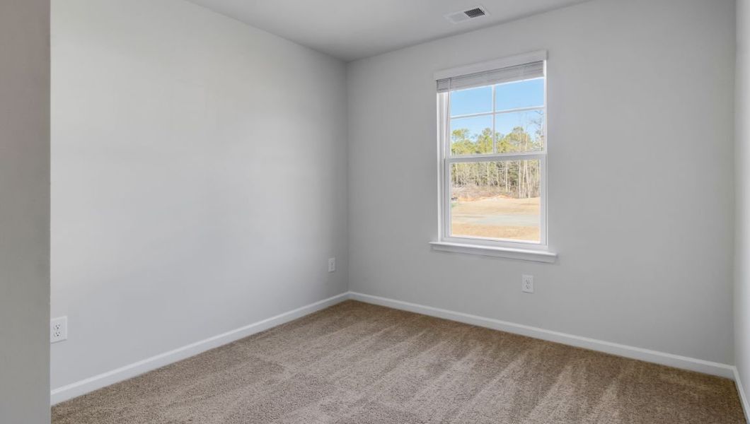 Representative unfurnished interior of a home built from the Hannah by D.R. Horton in The Park at Wilkinson, Orangeburg (Image 12).