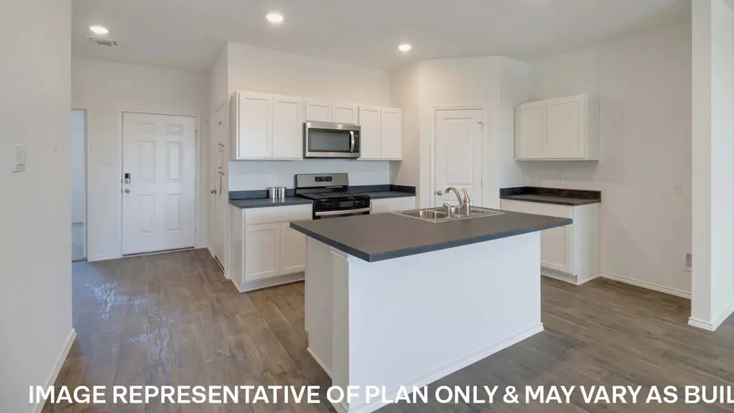Furnished interior view inside a new home in Wayside, Uhland (Image 3).