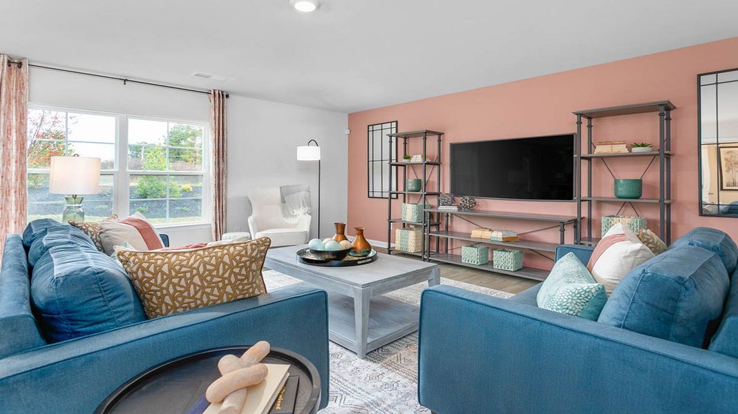 Furnished interior view inside a new home in Havencrest, Greensboro (Image 8).