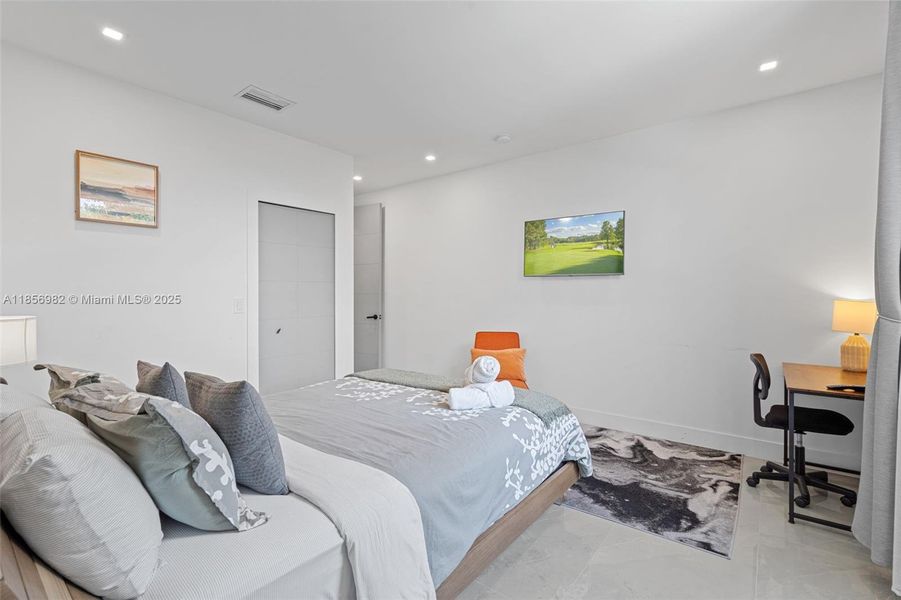 Furnished interior view inside a new home in , Miami (Image 7). Furnished interior view inside a new home in , Miami (Image 7).