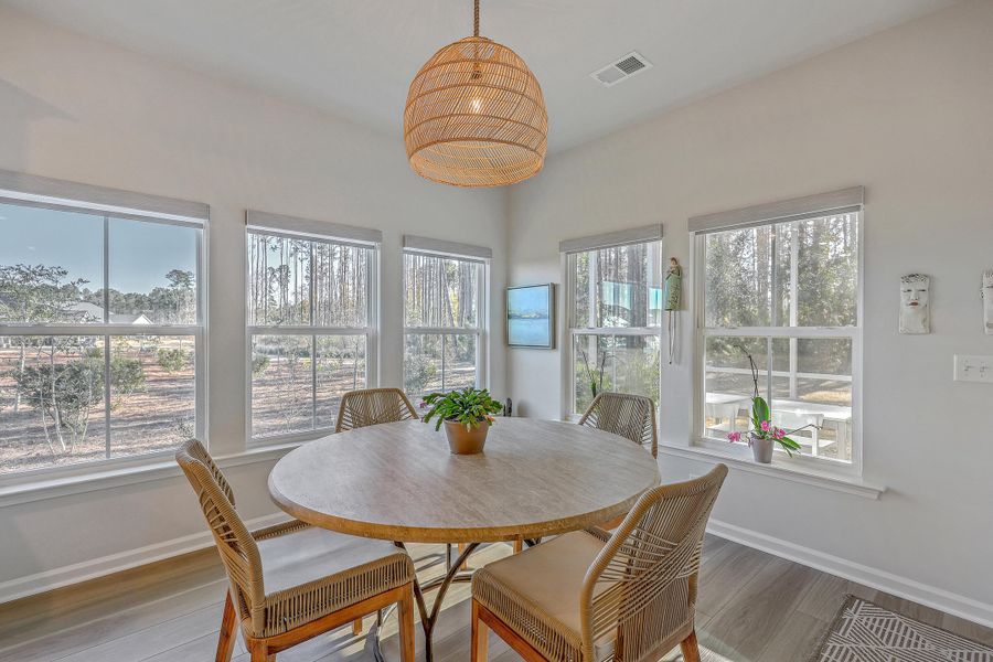 Furnished interior view inside a new home in Horizons at Summers Corner | 55+: The Legends, Summerville (Image 15).