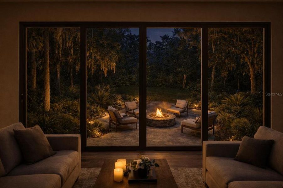 Exterior details and patio area of a home in , Georgetown (Image 3).