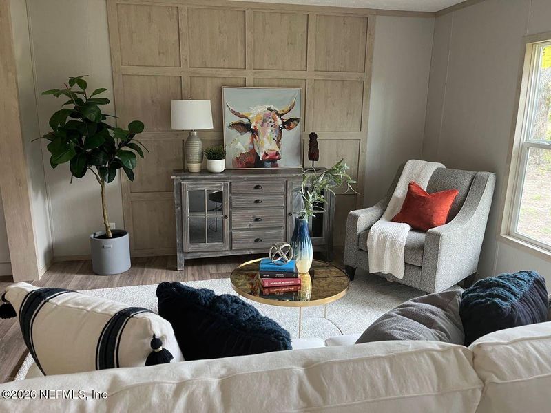 Furnished interior view inside a new home in , Starke (Image 12).