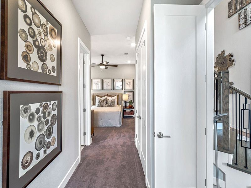 Representative furnished interior of a home built from the Palisade by Taylor Morrison in Avalon at Friendswood, Friendswood (Image 11).