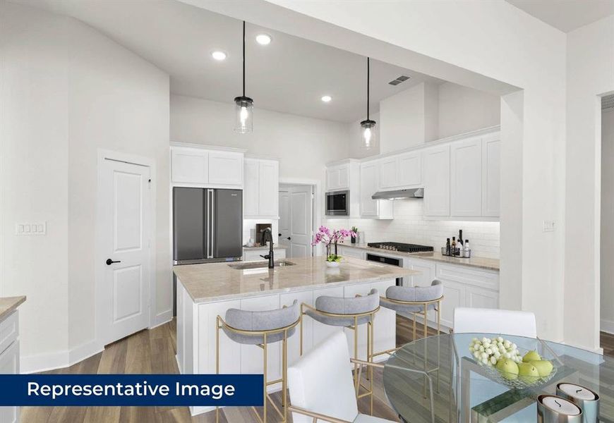 Furnished interior view inside a new home in Birdsong, Mansfield (Image 4).