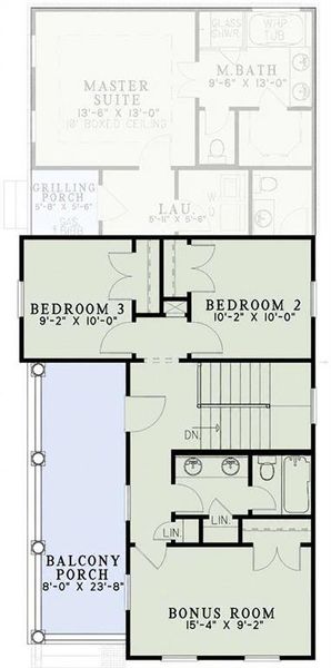 2D floor plan layout of this home in , Clayton, GA (Image 3).