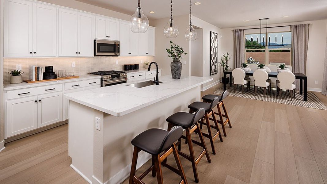 Representative furnished interior of a home built from the London by Taylor Morrison in Alamar, Avondale (Image 8).