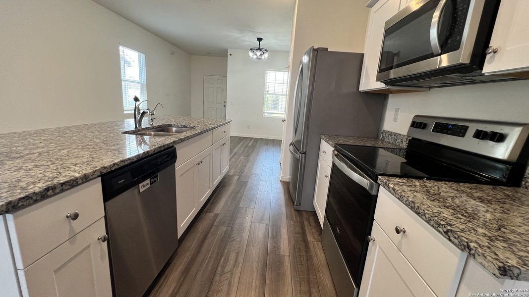 Furnished interior view inside a new home in Trails at Culebra, San Antonio (Image 5).