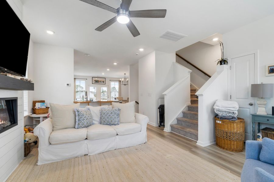 Furnished interior view inside a new home in , Moncks Corner (Image 15). Furnished interior view inside a new home in , Moncks Corner (Image 15).