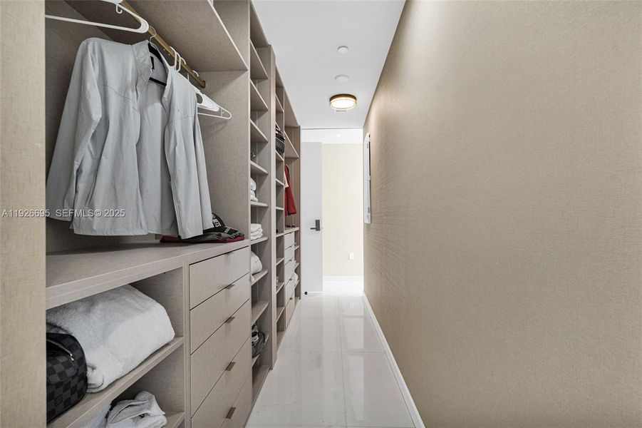 Furnished interior view inside a new home in , Miami (Image 36).