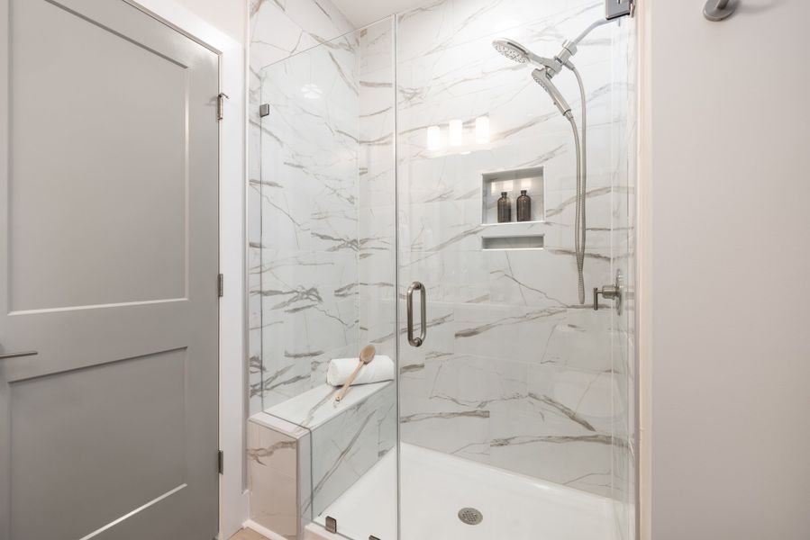 Representative furnished interior of a home built from the Timothy 2 Story by Baker Residential in Atwater Station - Village Collection, Fuquay Varina (Image 21).