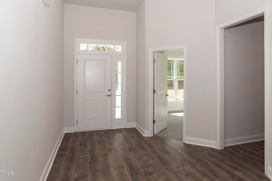 Representative unfurnished interior of a home built from the 2505 by Adams Homes in Williams Ridge, Bailey (Image 9). Representative unfurnished interior of a home built from the 2505 by Adams Homes in Williams Ridge, Bailey (Image 9).