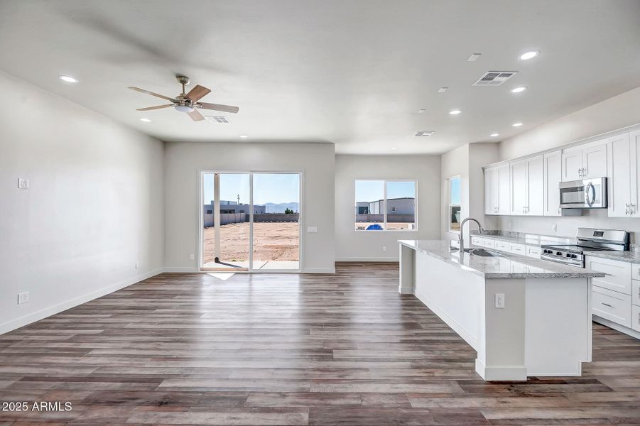 Looking from front door Looking from front door