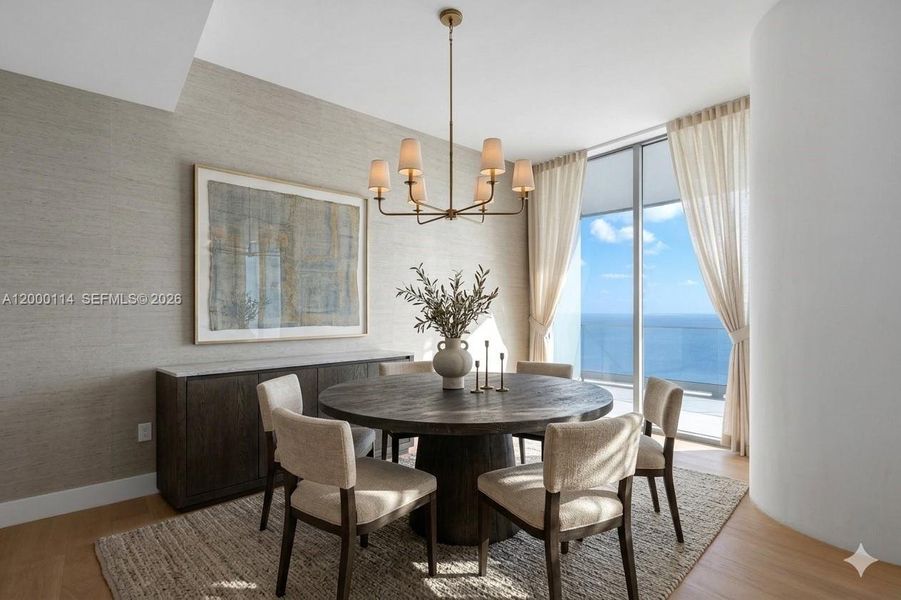 Furnished interior view inside a new home in , Miami (Image 10). Furnished interior view inside a new home in , Miami (Image 10).