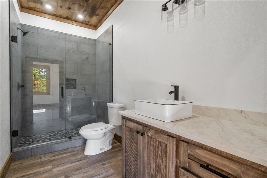 Furnished interior view inside a new home in , Mineral Bluff (Image 11).