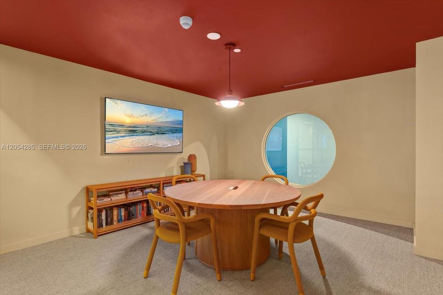 Furnished interior view inside a new home in , Miami (Image 19). Furnished interior view inside a new home in , Miami (Image 19).