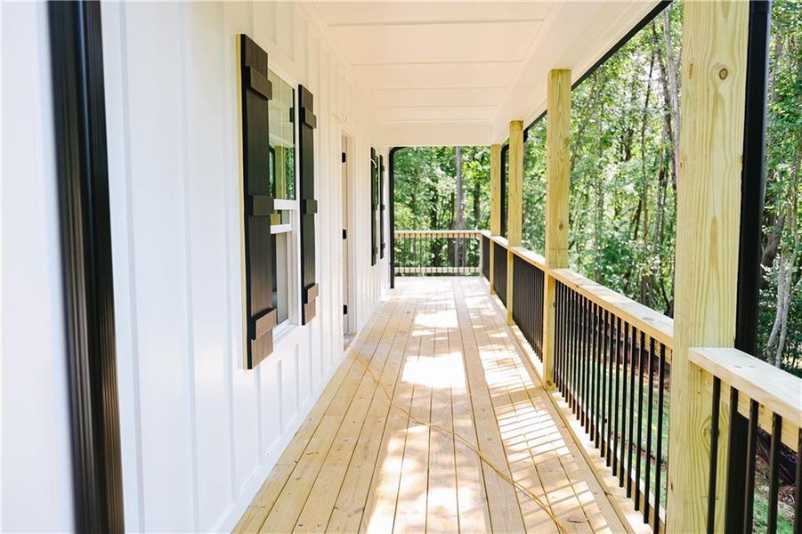 Exterior details and patio area of a home in , Dahlonega (Image 5).