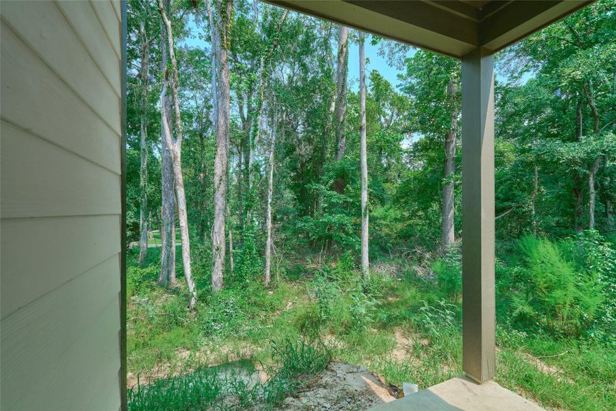 Back patio. *Deck being added*