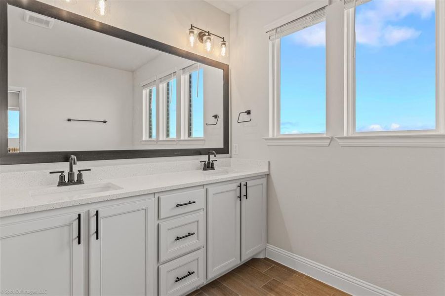 Furnished interior view inside a new home in , Forney (Image 14).