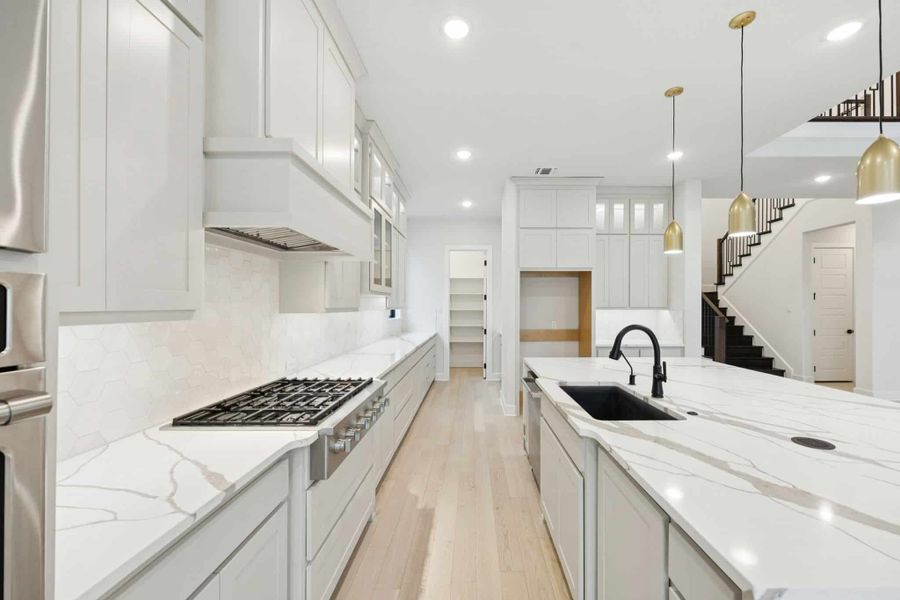 Furnished interior view inside a new home in The Grove Frisco, Frisco (Image 6).